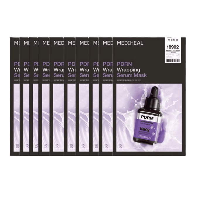 Mediheal - PDRN Wrapping Serum Mask (10ea) Set
