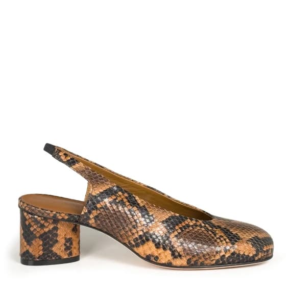 VICMATIE - K14_Drop<br>Slingback tan - Woman - Size 38.5