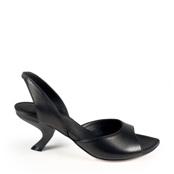 VICMATIE - K24_Apostrophe<br>Slingback sandal black - Woman - Size 36