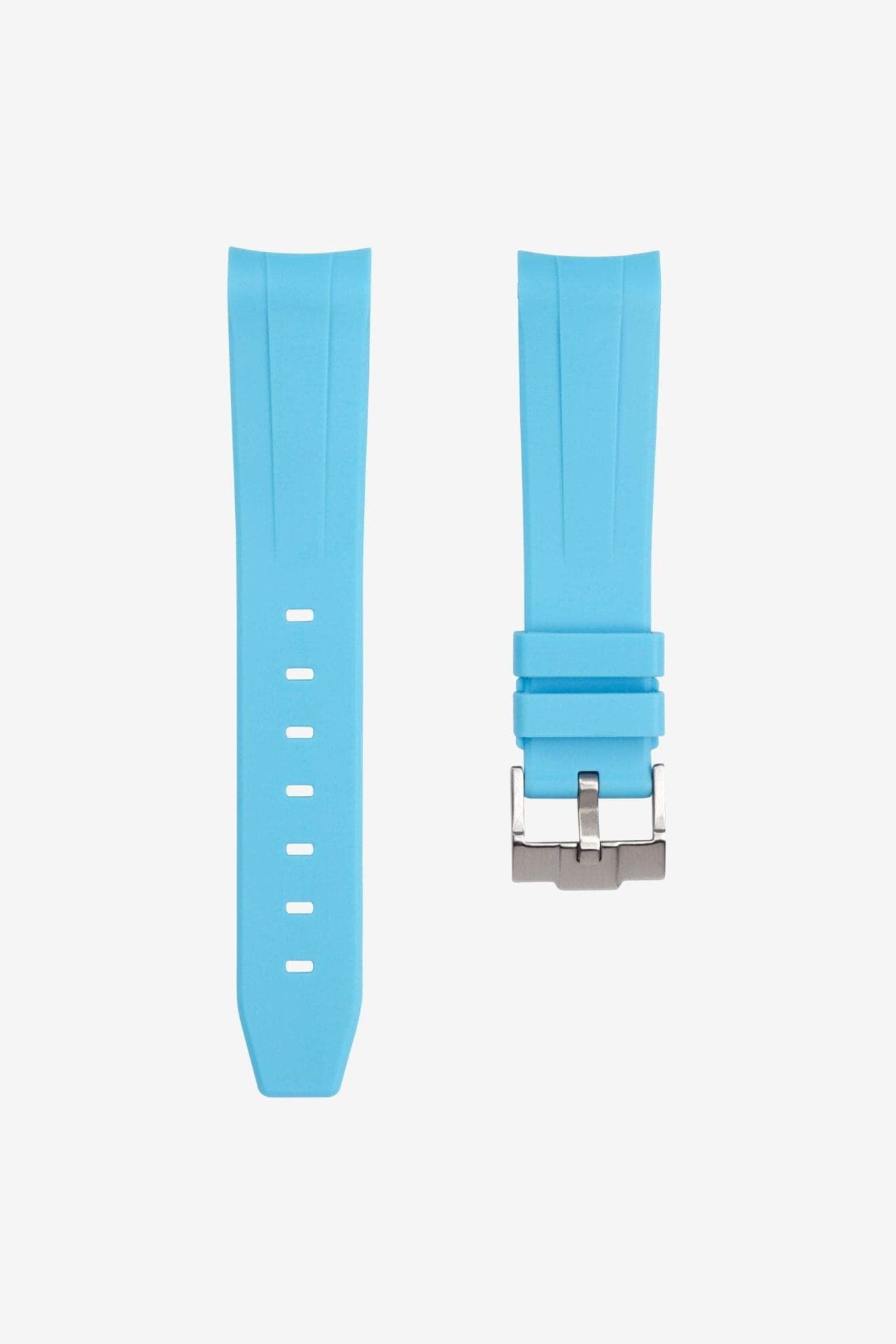 Rubber strap for Omega X Moonswatch - Blue