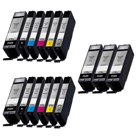 Compatible Canon PIXMA MG7720 Printer Ink Cartridges (15 Pack) -0319C001 Multipack