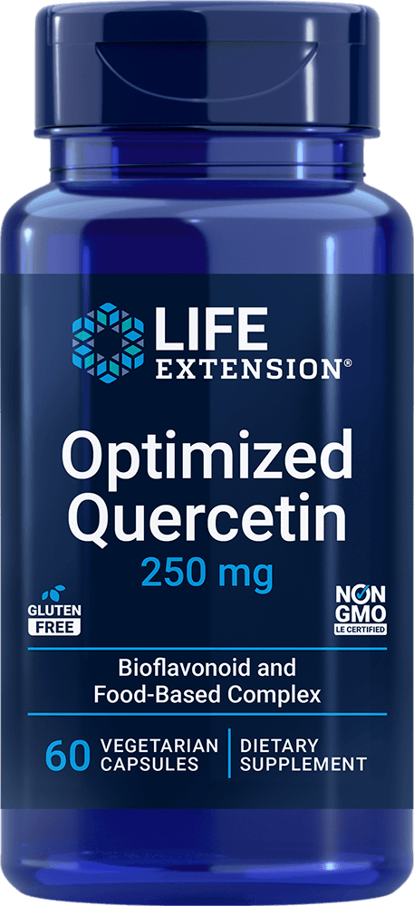 Life Extension Optimized Quercetin, 60 vegetarian - 250 mg (250 mg, 60 vegetarian capsules)