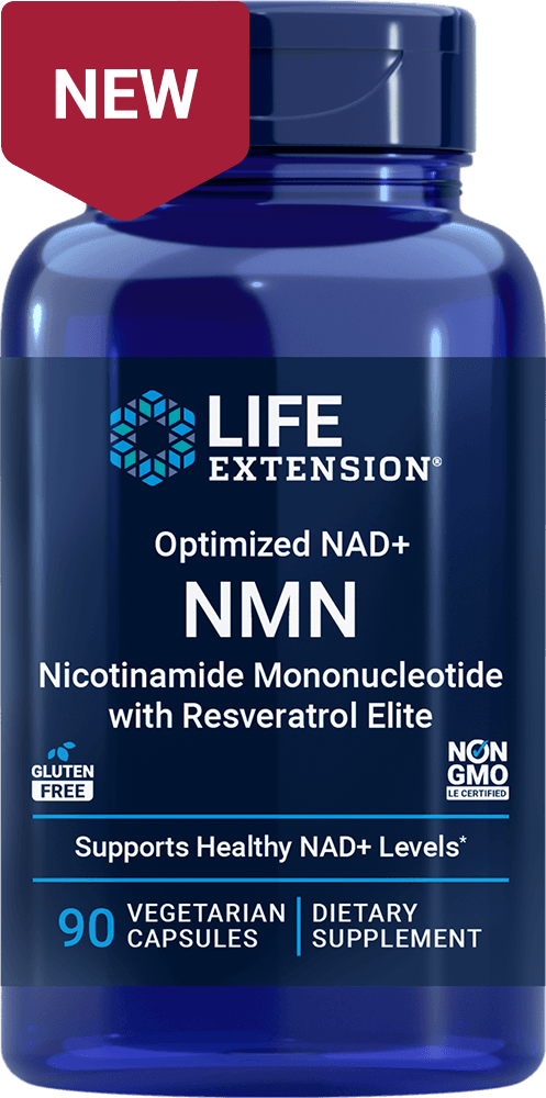 Life Extension NMN Nicotinamide Mononucleotide with Resveratrol Elite™ (90 vegetarian capsules)