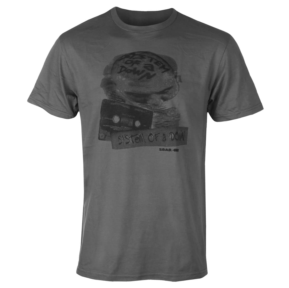 men's t-shirt System Of A Down - DY 002 - Dark Grey - HYBRIS M