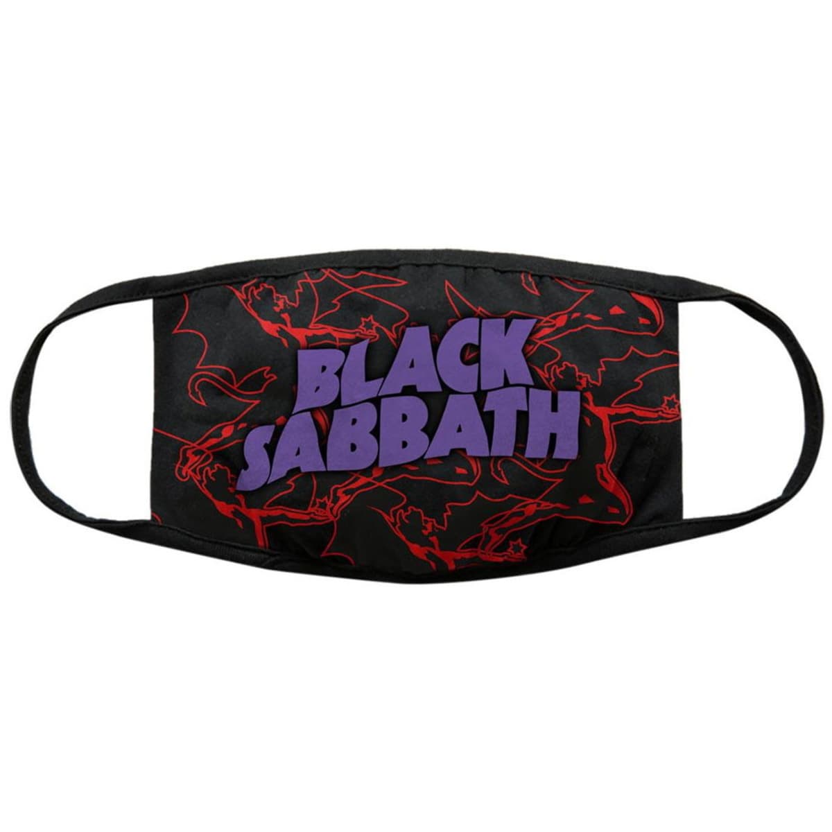 Face mask Black Sabbath - Red Thunder V2 - ROCK OFF
