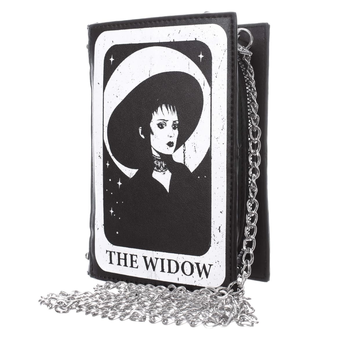 handbag (bag) HEARTLESS - WIDOW TAROT - BLACK