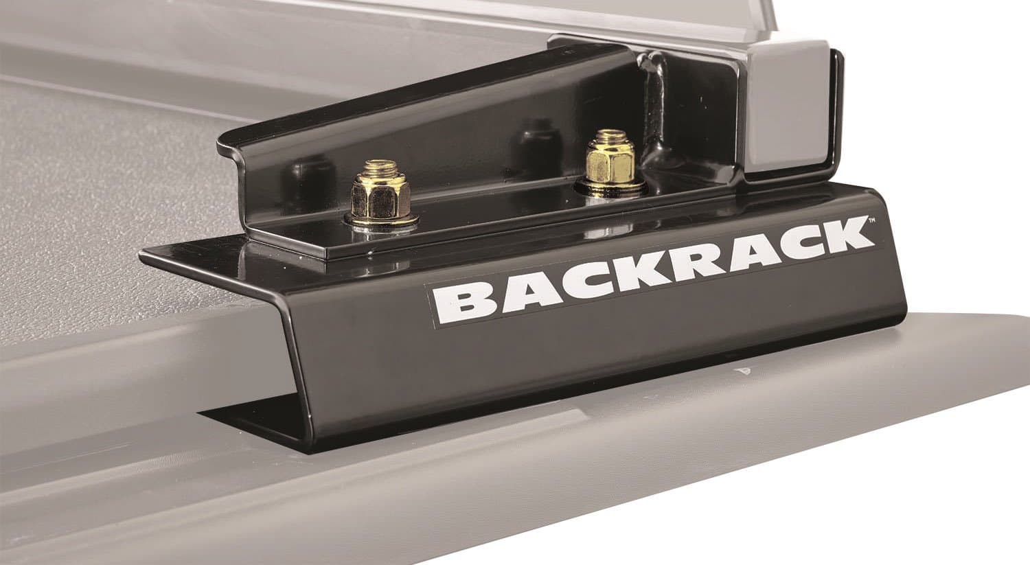 BACKRACK 50221 Hardware Kit for use w/Wide-Top Tonneau, Black, No Drill Fits 2017-2024 Ford F-250/F-350 Aluminum Body