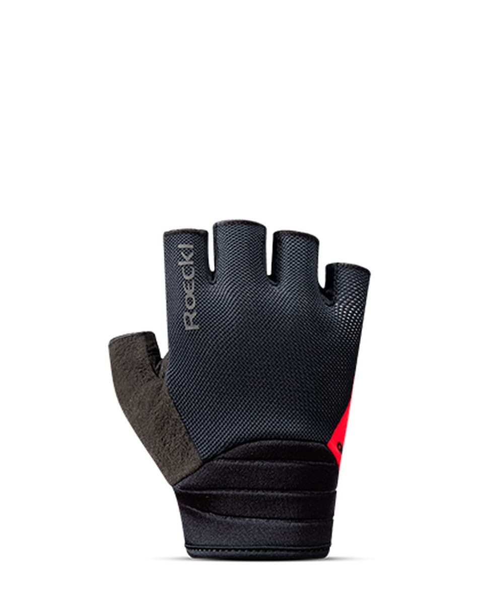 Roeckl Itamos 3 Fahrrad Handschuhe kurz schwarz/rot 2026 10