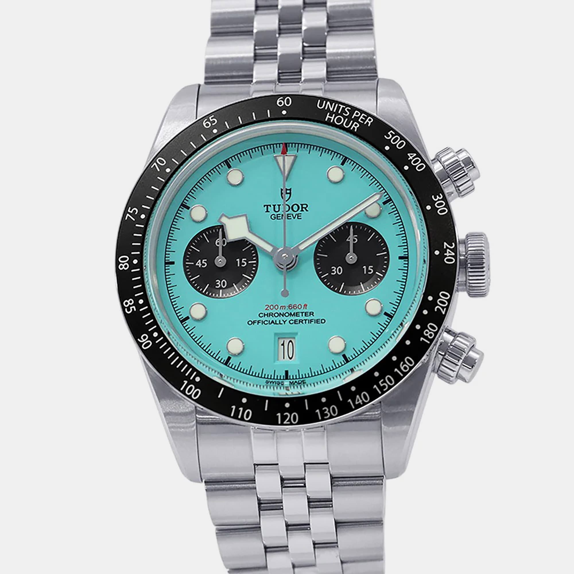 Tudor Black bay M79360N Blue Stainless Steel Automatic Men Wristwatch 41mm
