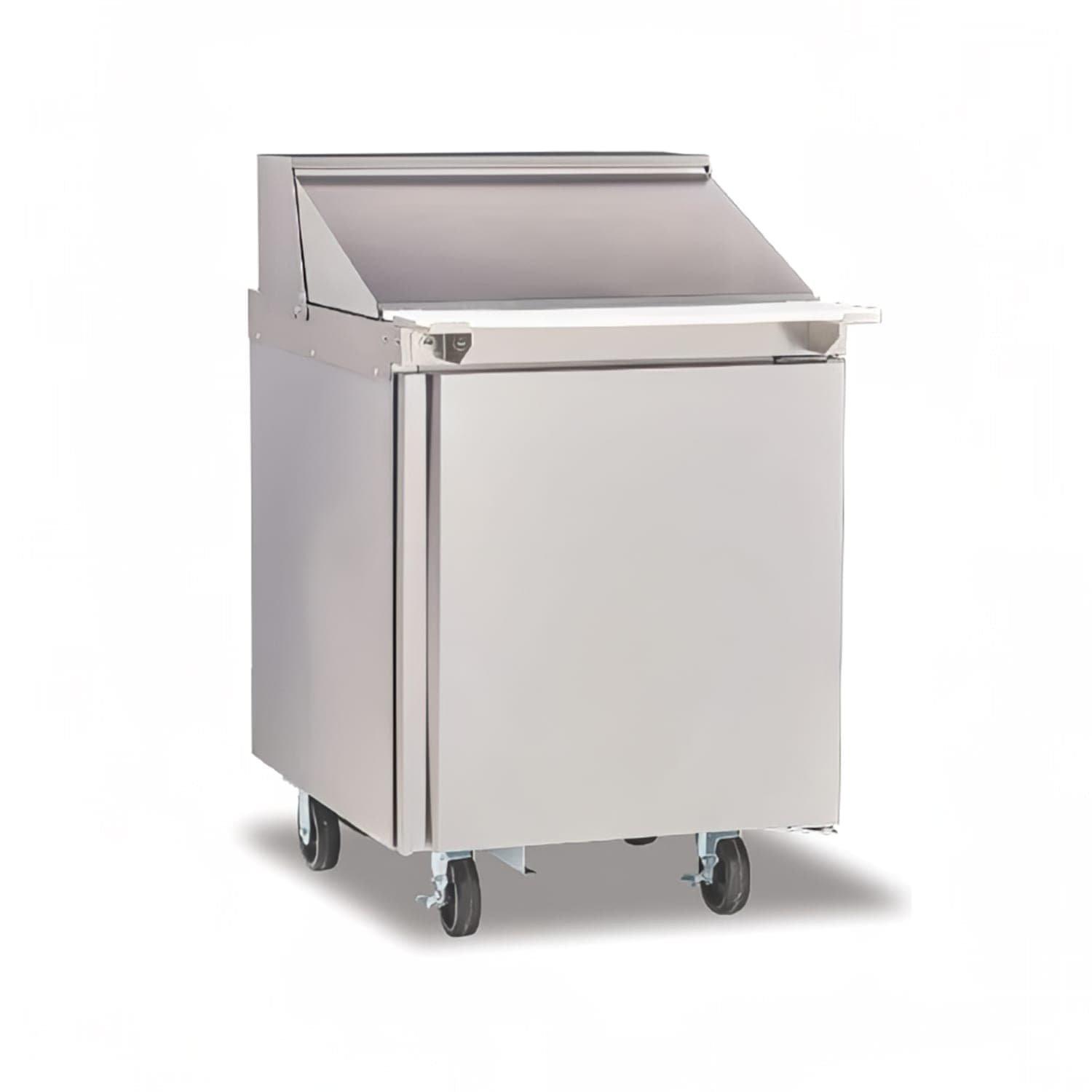 Delfield 4432NP-12M 32" Mega Top Sandwich/Salad Prep Table w/ Refrigerated Base, 115v, Stainless Steel