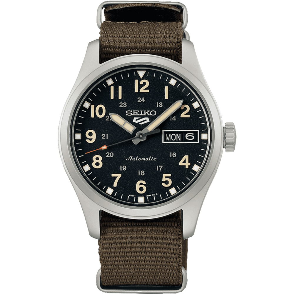 Seiko 5 Sports SRPJ85K1 Black Dial Automatic Men's Watch