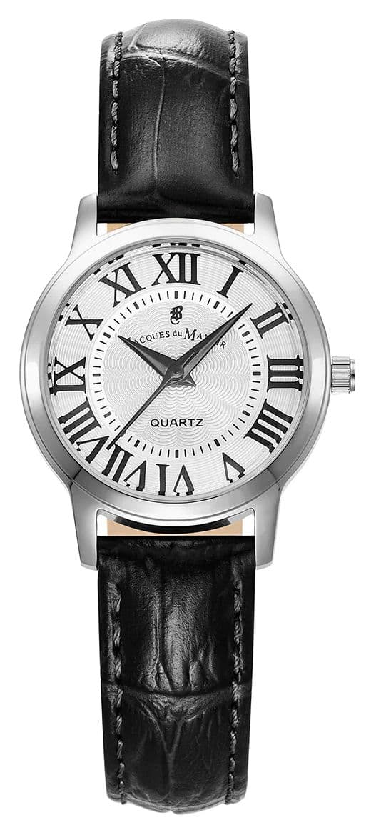 Jacques Du Manoir Genesis Three-Hand Quartz (28mm) Silver Watch