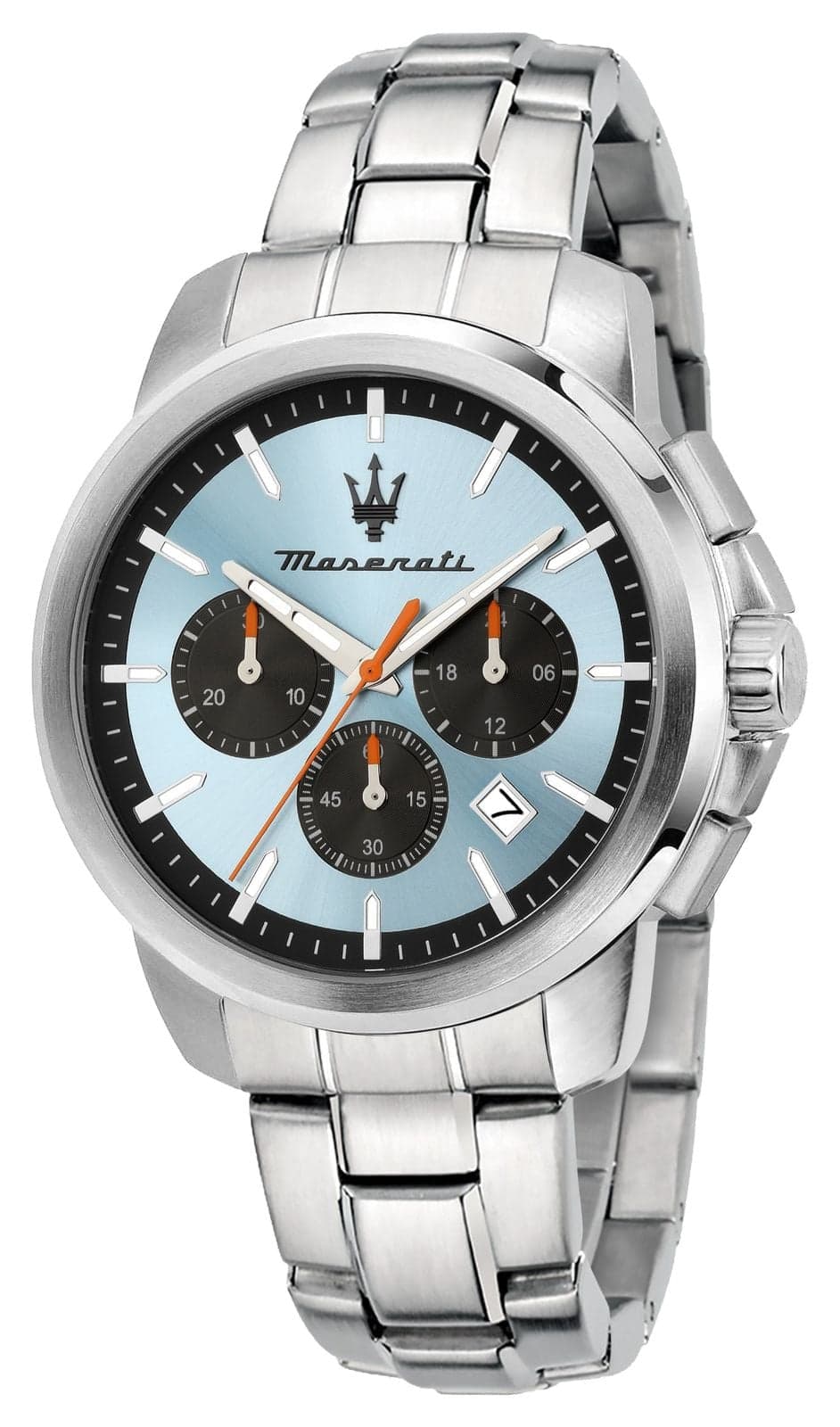 Maserati Successo Quartz Chronograph (42mm) Light Blue Dial Watch