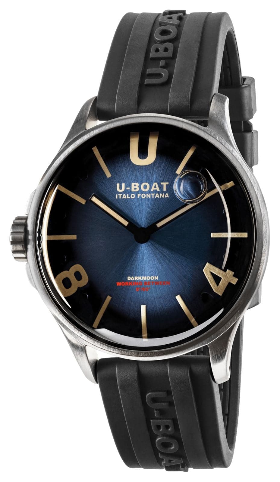 U-Boat Darkmoon SS (41.5mm) Imperial Blue Soleil Dial / Watch