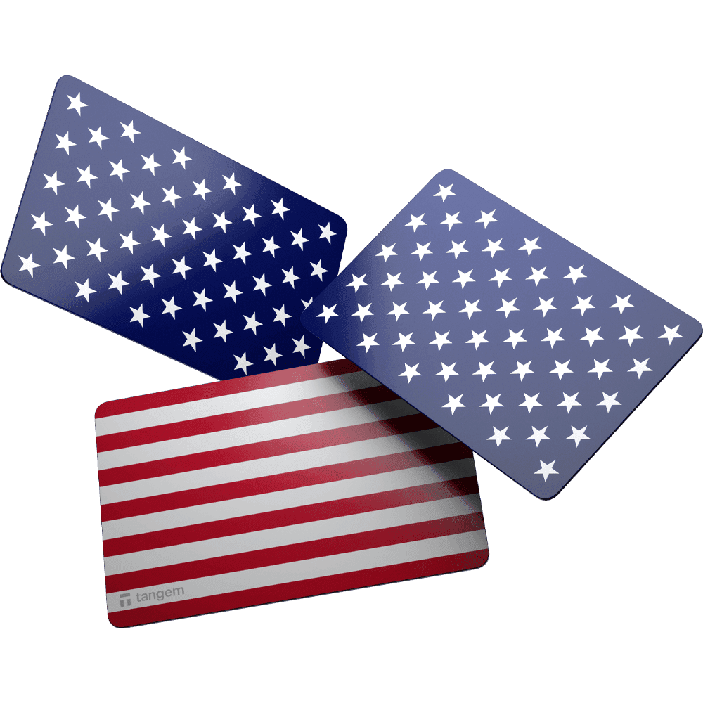 Tangem: Secure Hardware Wallet - Pack of 3. Hold Your Freedom. Trusted Cold Storage — 100% Offline Hardware Wallet