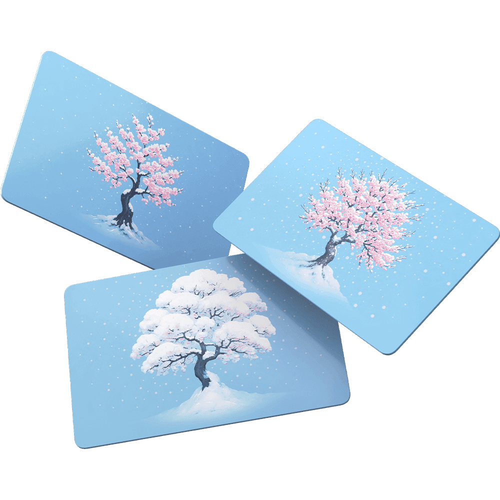 Tangem: Secure Hardware Wallet - Pack of 3. Snowy Sakura. Trusted Cold Storage — 100% Offline Hardware Wallet