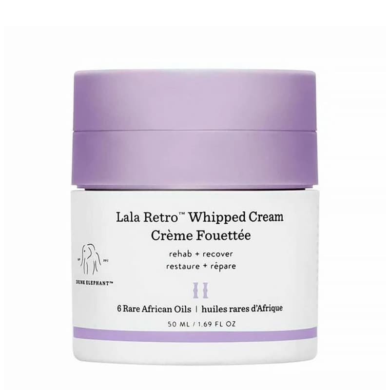Drunk Elephant Face Skin Care Lala Retro Whipped Cream Facial Cream for Dry Skin