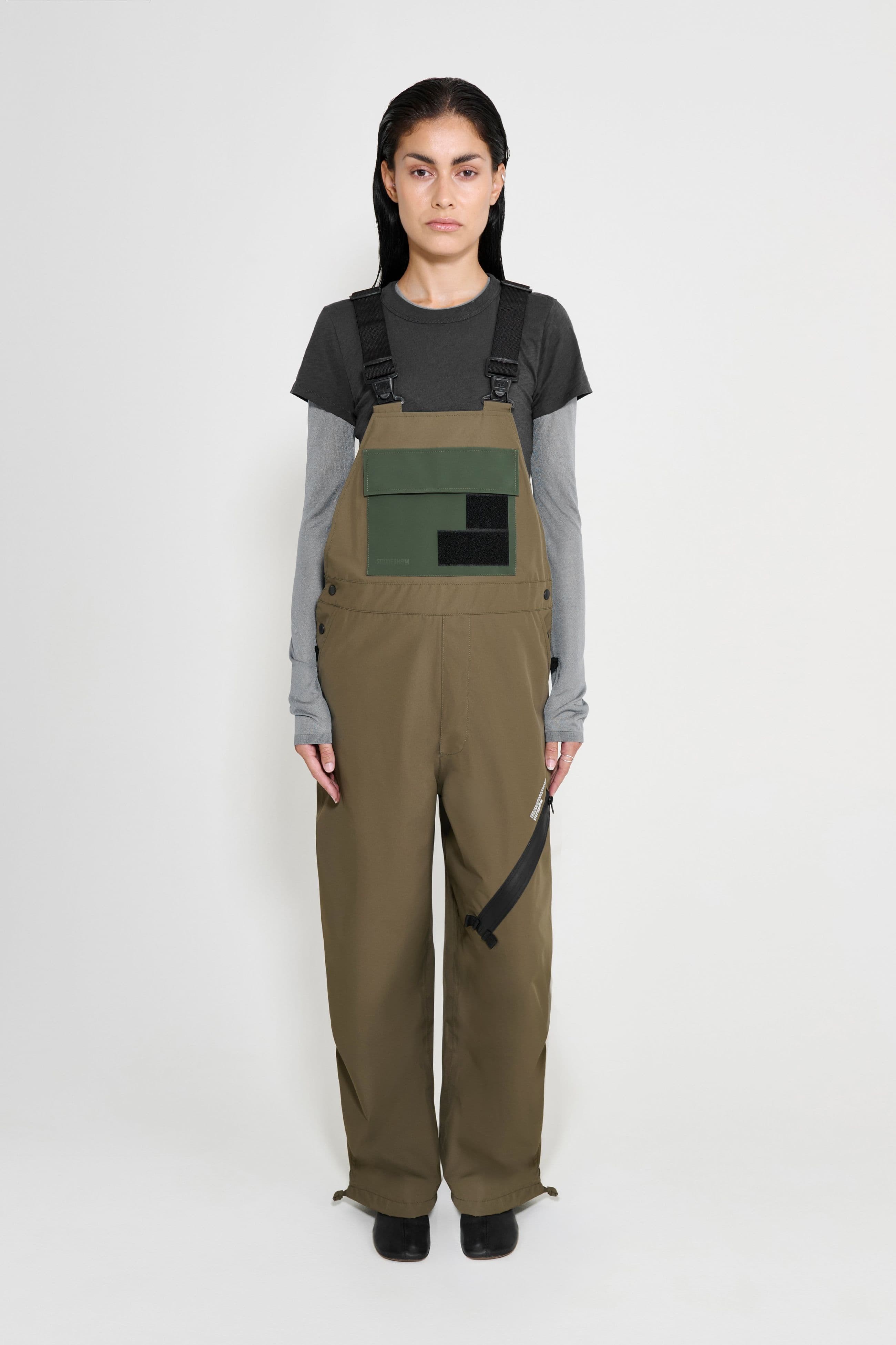 Space Bib Trousers Green