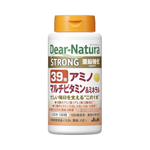 Asahi - Dear Natura Strong 39 Amino Multivitamin & Mineral 50 Day Supply - 150 tablets
