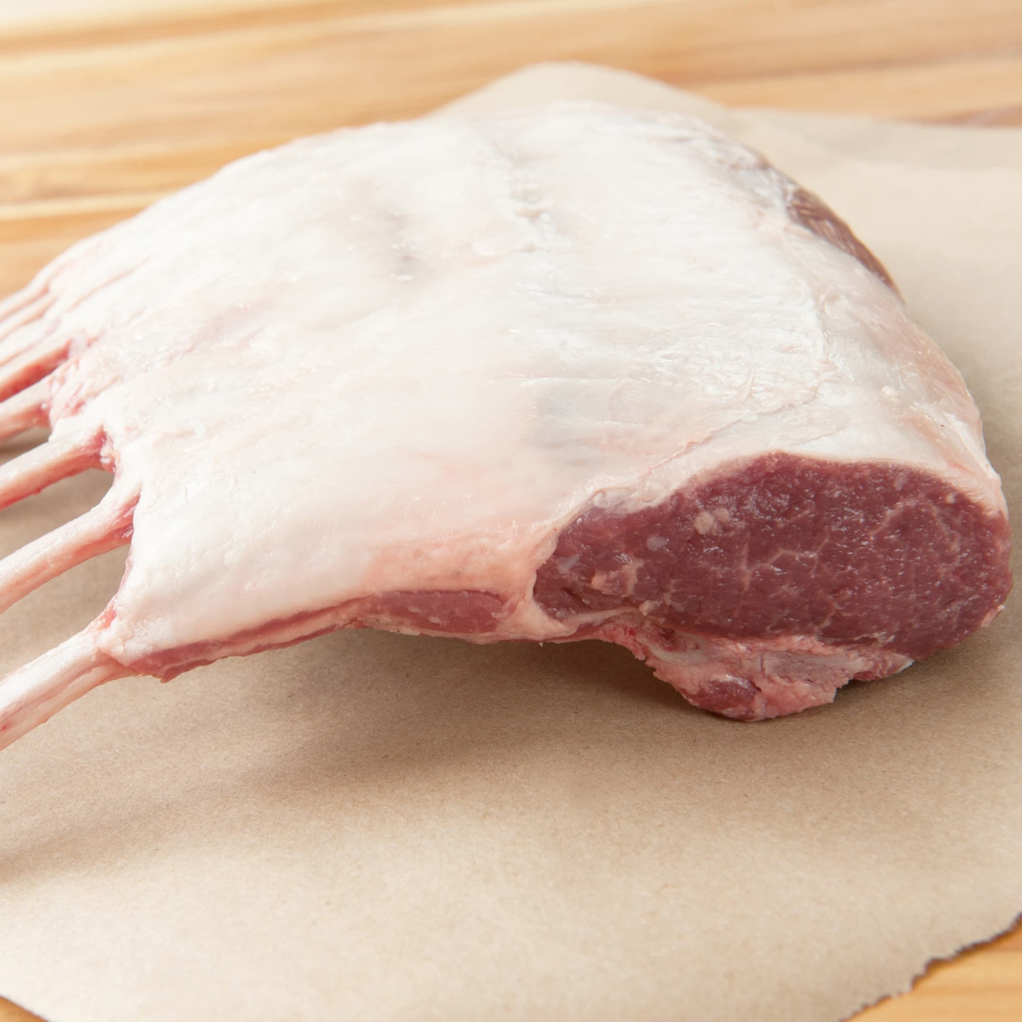 Rack of Lamb, Frenched (Domestic): Frozen / 1.9 lbs avg. each by D'Artagnan
