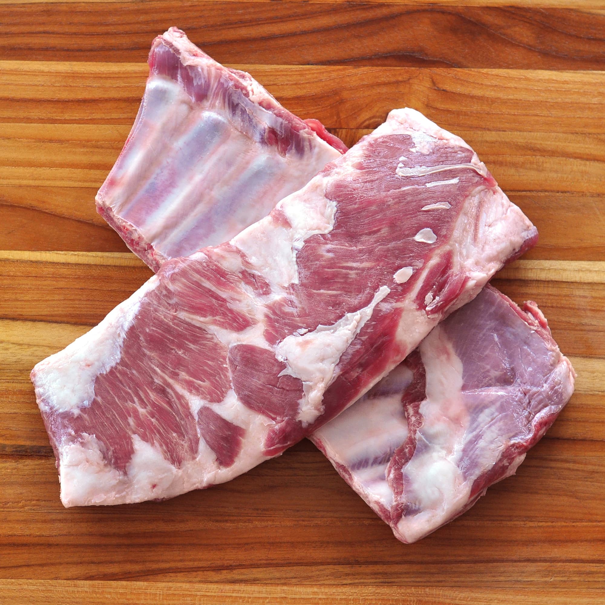 Lamb Spare Ribs, Denver Ribs (Domestic): Frozen / 2 Racks (2.5 lbs avg. each) by D'Artagnan