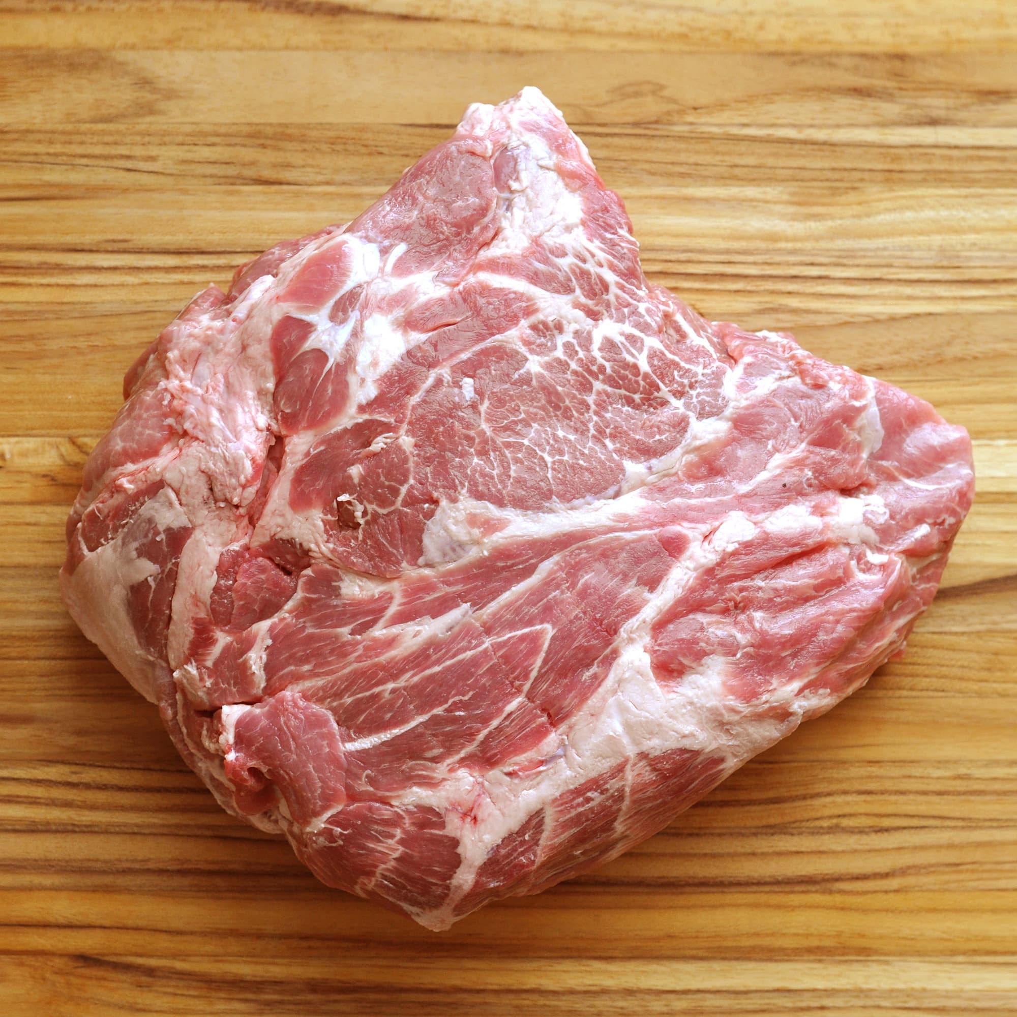 Berkshire Pork Shoulder (Butt), Boneless: Fresh / 2 Pieces (6.5 lbs avg. each) by D'Artagnan