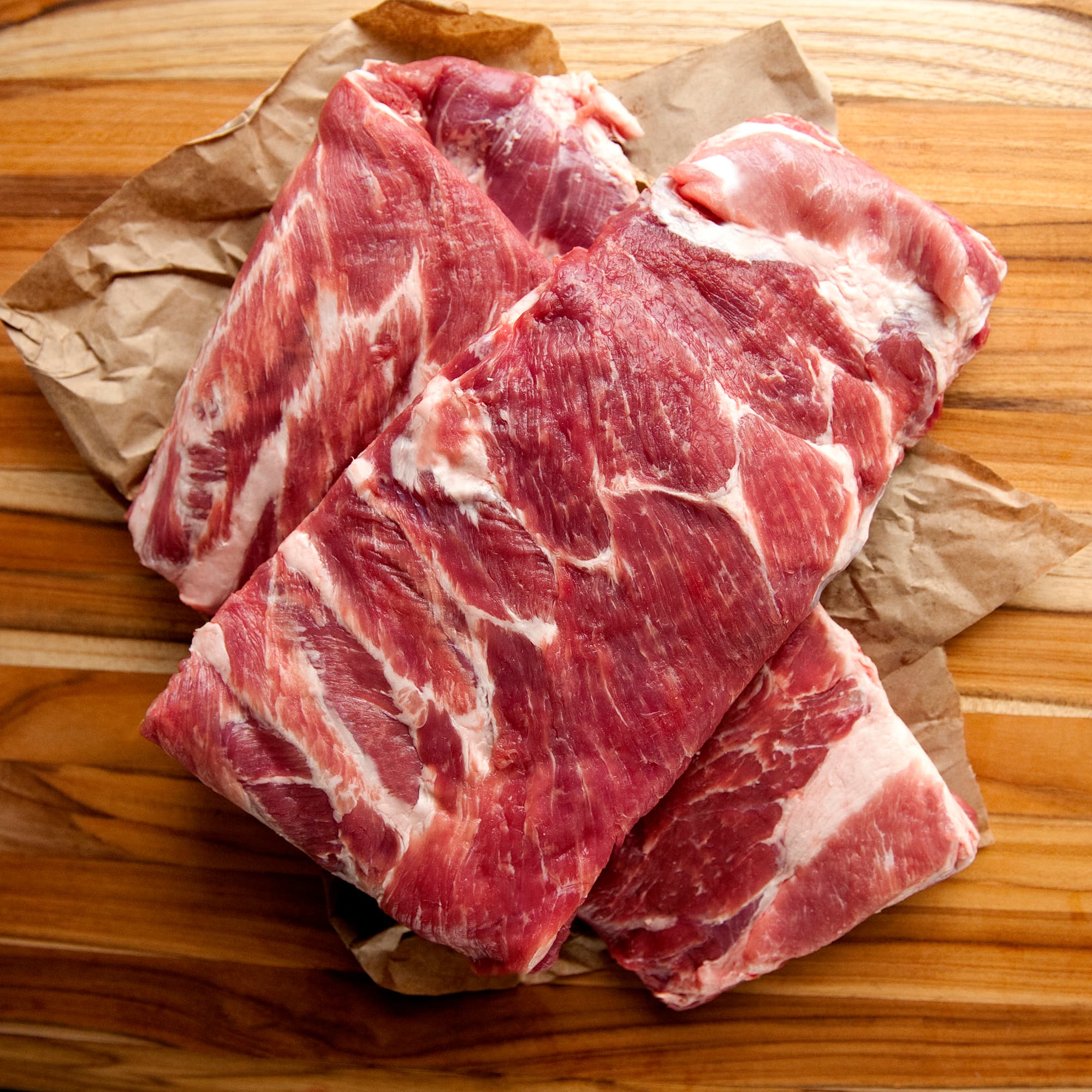 Berkshire Pork St. Louis Ribs: Frozen / 3 Slabs (8 lbs in total) by D'Artagnan