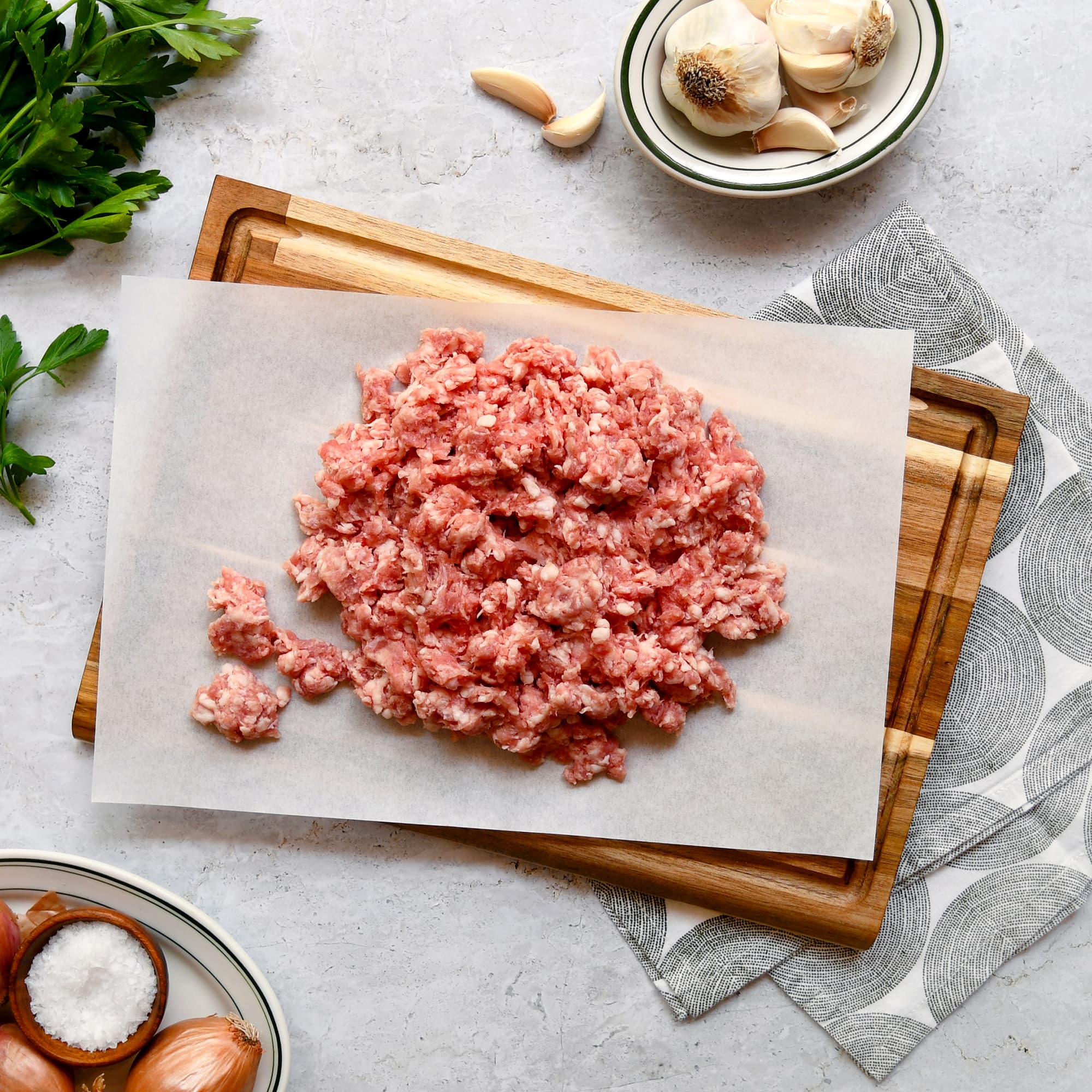 Berkshire (Kurobuta) Ground Pork: Frozen / 1 Pack (5 lbs avg. each) by D'Artagnan