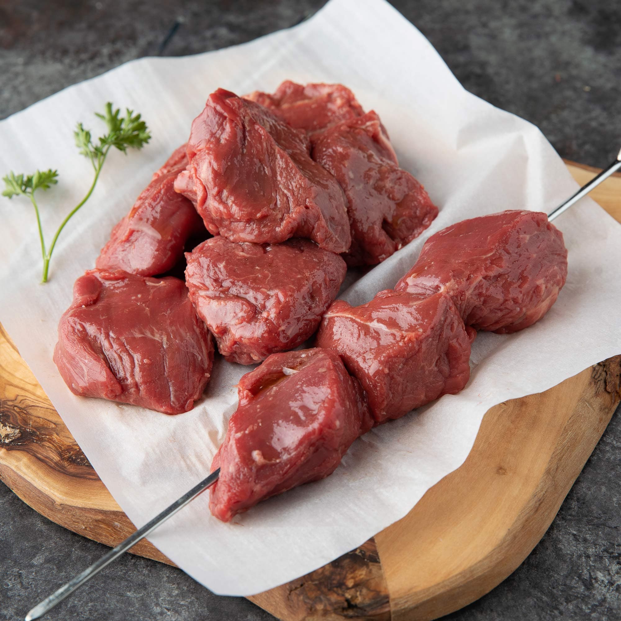 Grass-Fed Beef Tenderloin Tips: Frozen / 1 Pack (1 lb avg. each) by D'Artagnan