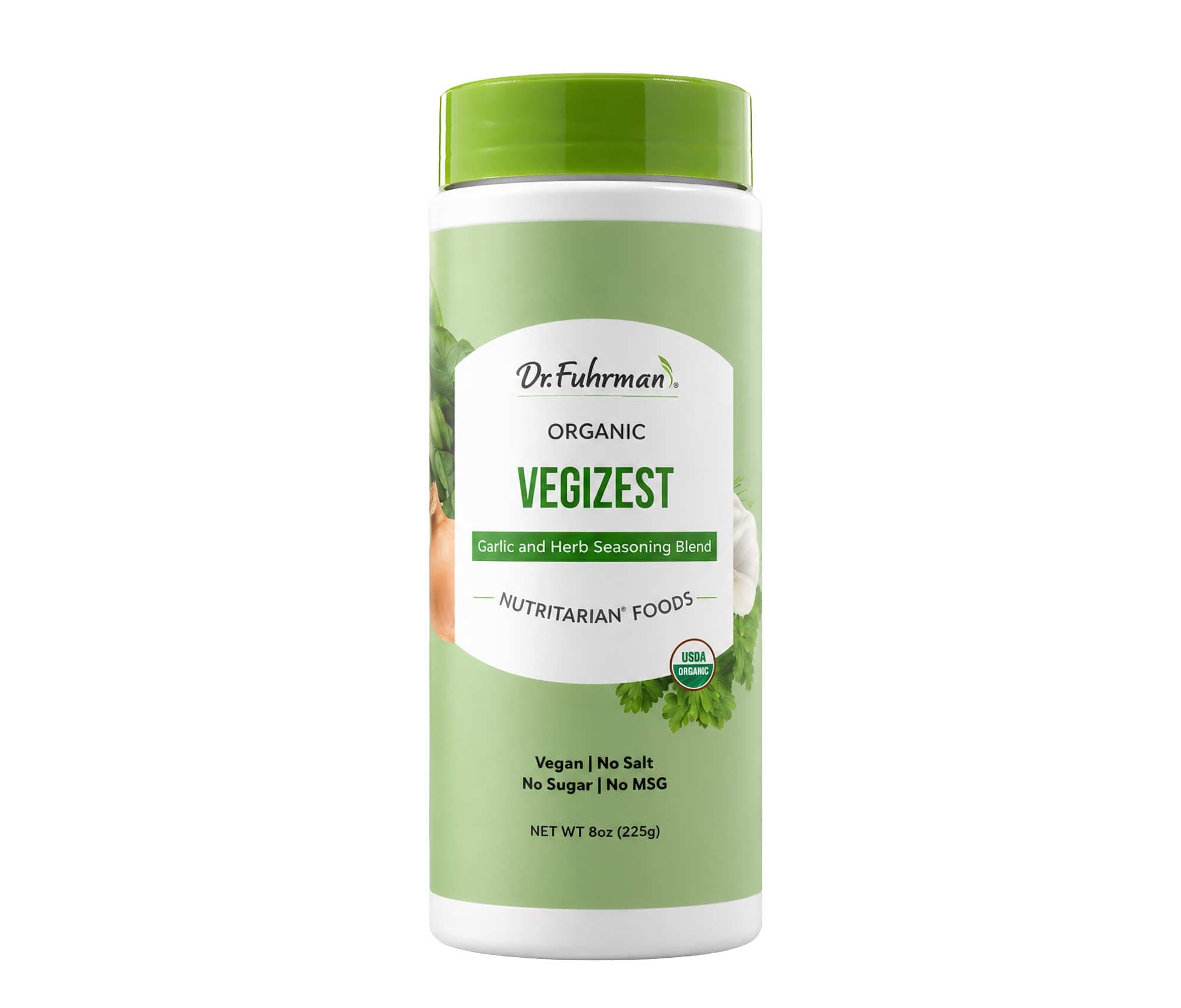Dr. Fuhrman Organic VegiZest Garlic and Herb Seasoning Blend