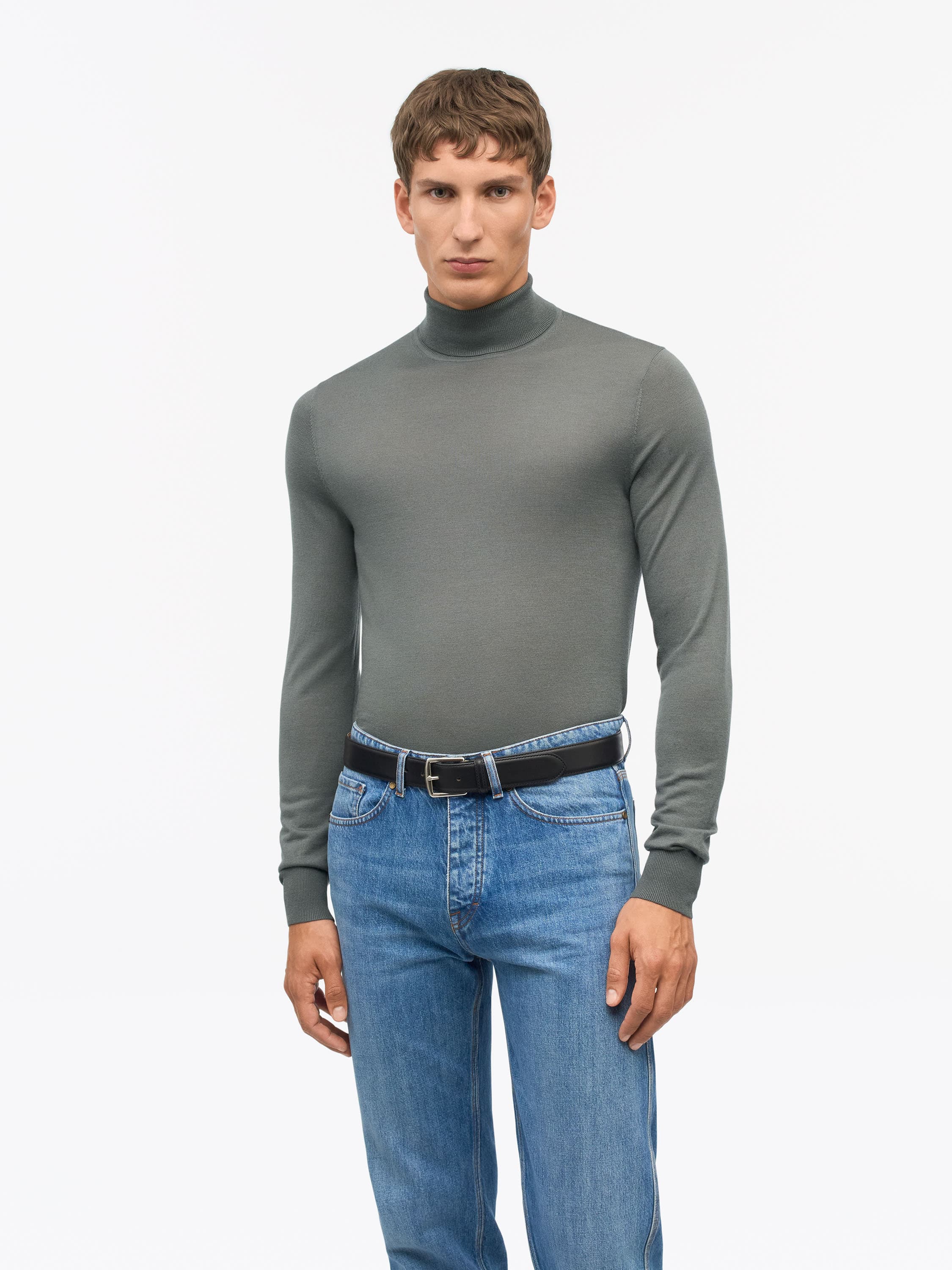 Nevile Turtleneck Merino Sweater