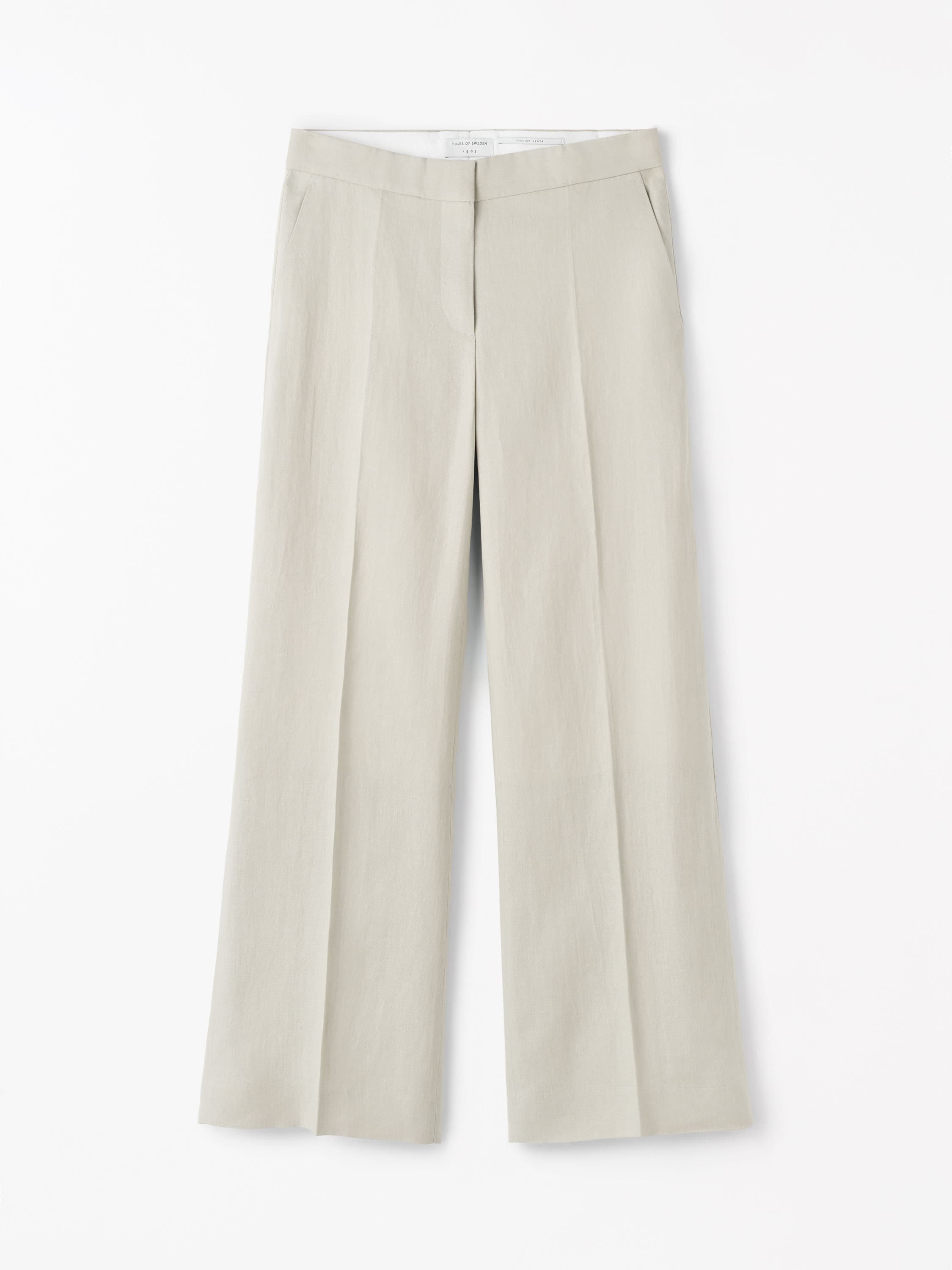 Irit Flared Linen Trousers